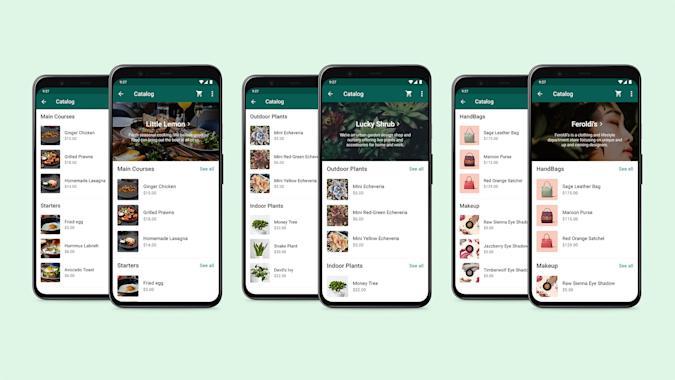 WhatsApp users can now shop for items by category using 'Collections'0